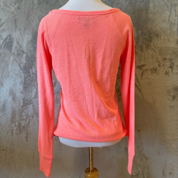 NWT American Eagle Outfitters Long Sleeve Waffle Knit Top Wmn’s Sz M - Picture 5 of 12